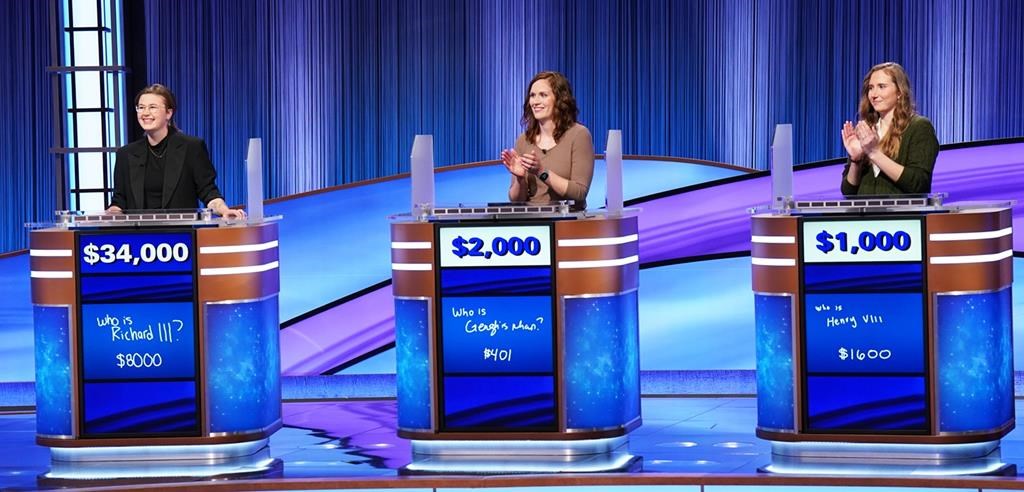 La championne canadienne du jeu télévisé «Jeopardy!» est sur sa lancée
