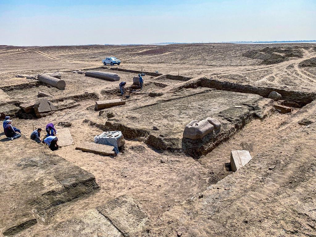 Égypte: les ruines d’un ancien temple à Zeus trouvées dans Sinaï
