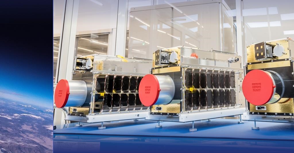 Climat: lancement réussi pour trois satellites montréalais détecteurs de GES