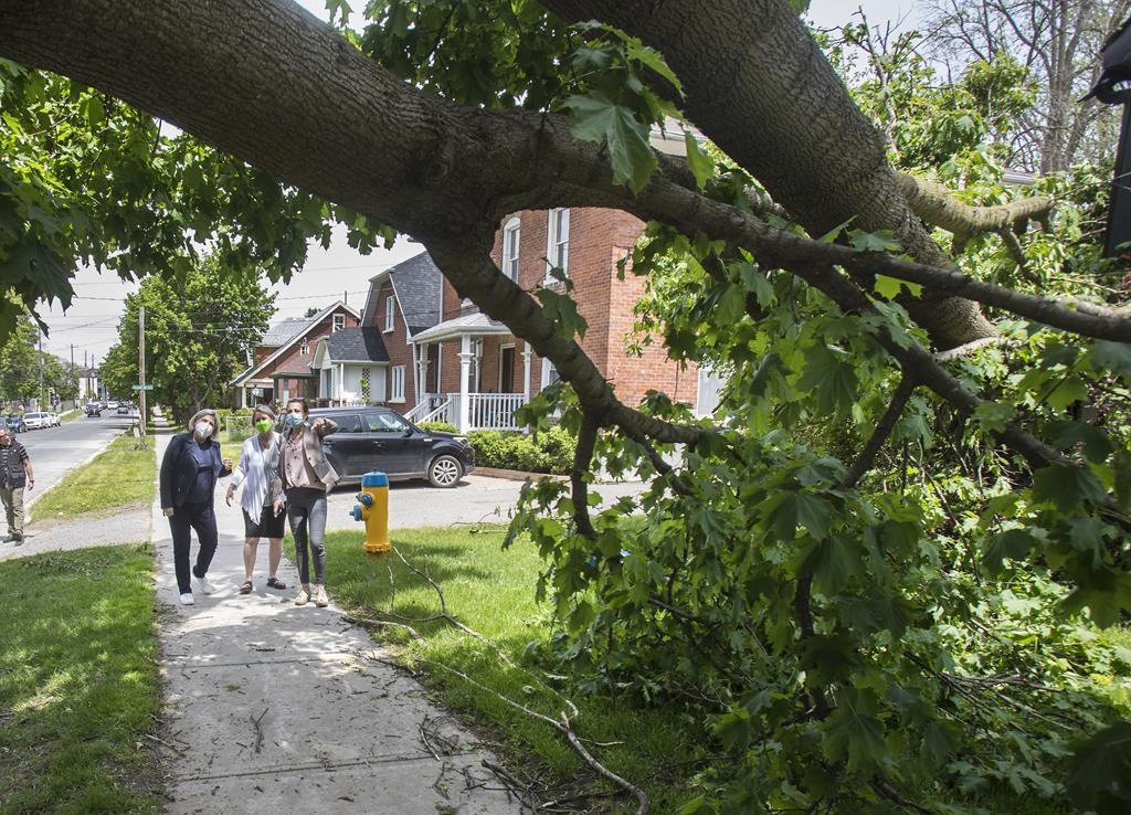Le bilan de la tempête de samedi en Ontario et au Québec atteint maintenant 11 morts