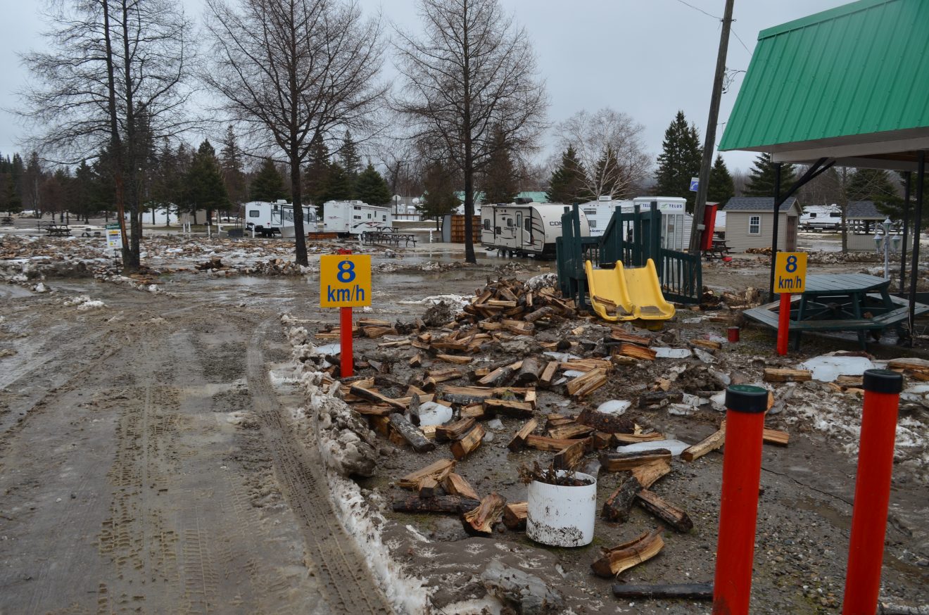 Le Camping SaintPhilémon de nouveau inondé La Voix du Sud