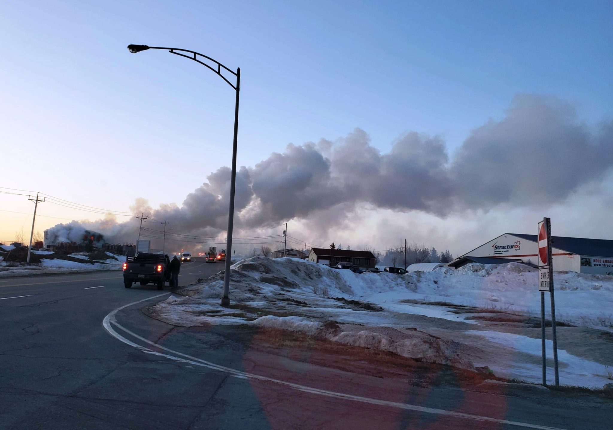 Incendie à SaintPierredelaRivièredu Sud La Voix du Sud