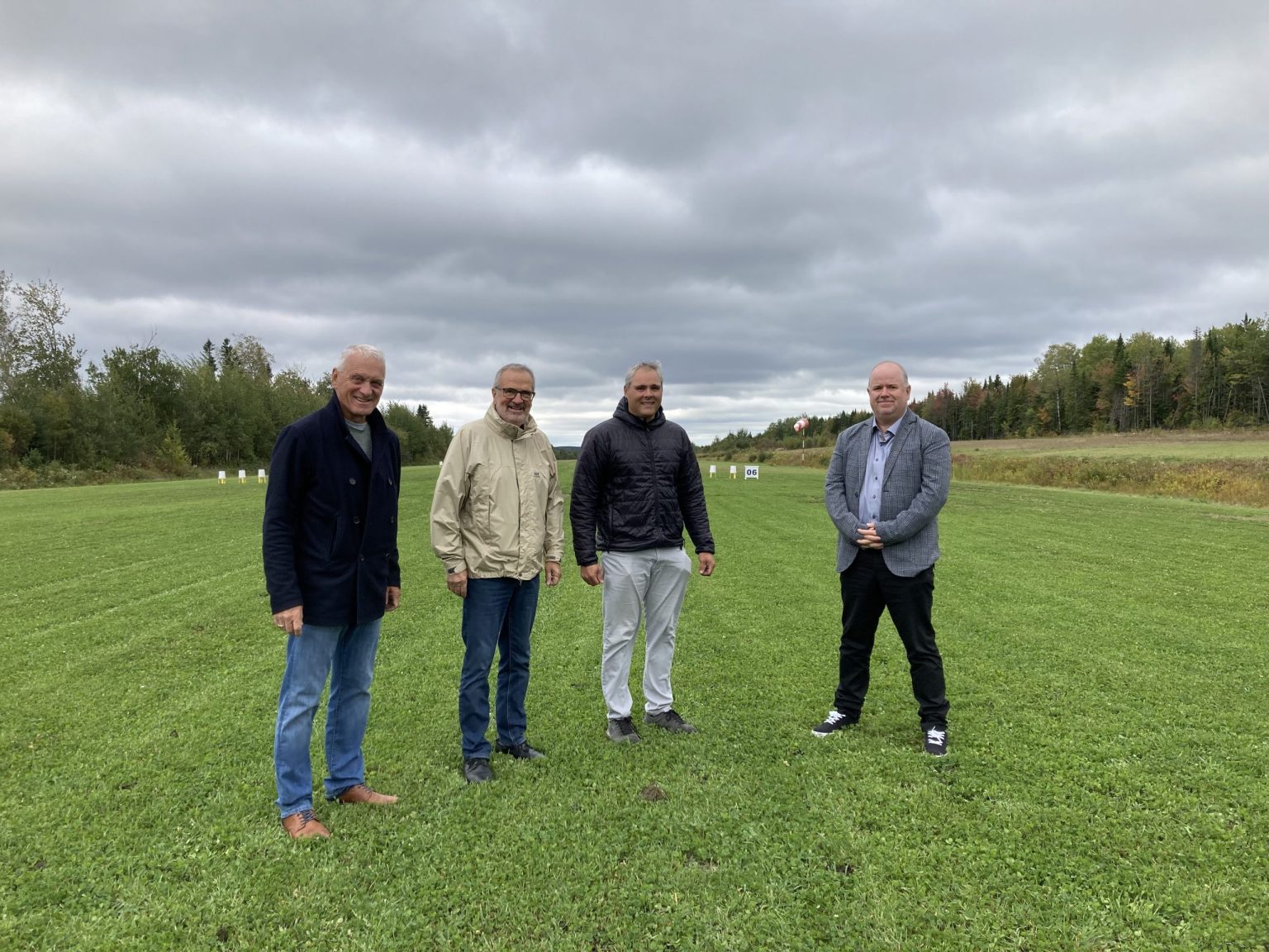L'aérodrome de LacEtchemin officiellement inauguré La Voix du Sud