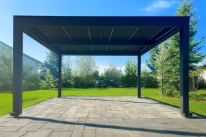 Solarium de Sunspace Sunrooms. Moreau PRS accueille ses clients dans sa succursale à Québec.