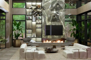 Design intérieur résidentiel pour Les Jardins d’Eden réalisé par Ambria Design, agence de design d’intérieur à Québec.